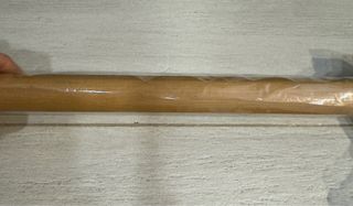 Barra de cortina beige/marrón