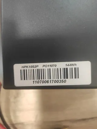 Batería Hoverboard HPK10S2P 144Wh