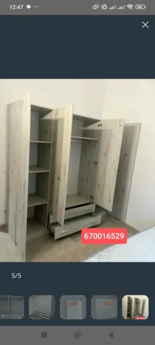 Armario Armario Armario Armario de 2,3,4 puertas