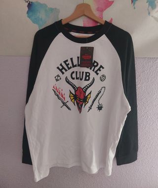 Camiseta Hellfire Club Stranger Things XL