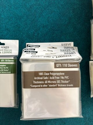 Fundas Sleeve Kings 70x70mm (110 uds)