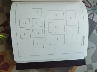 Álbum de Sellos Antiguo Filabo