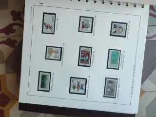 Álbum de Sellos Antiguo Filabo