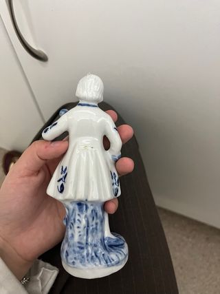 Figuras cerámica vintage pareja