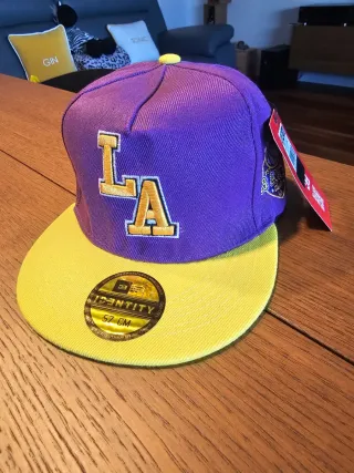 Cappellino New Era LA Viola Giallo
