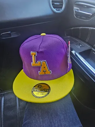 Cappellino New Era LA Viola Giallo
