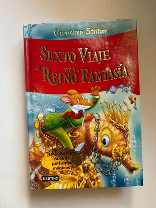 Lote 9 libro Geronimo Stilton-Reino de la Fantasía
