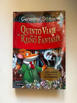 Lote 9 libro Geronimo Stilton-Reino de la Fantasía