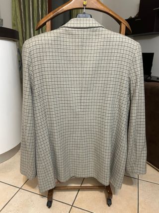 Giacca Blazer Vintage a Quadretti taglia L donna