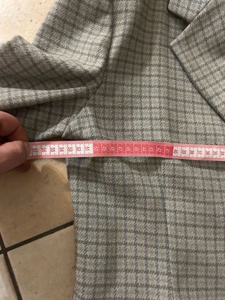 Giacca Blazer Vintage a Quadretti taglia L donna