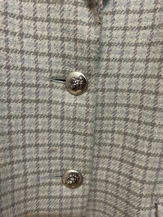 Giacca Blazer Vintage a Quadretti taglia L donna