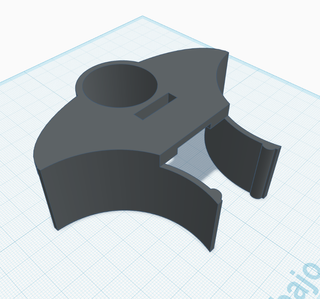 Soporte Mando Válvula Escape Mini JCW