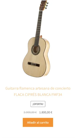 Guitarra Flamenca Artesana Francisco Molina