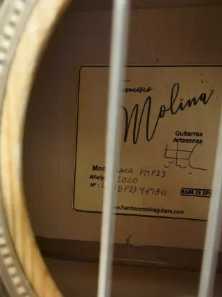 Guitarra Flamenca Artesana Francisco Molina