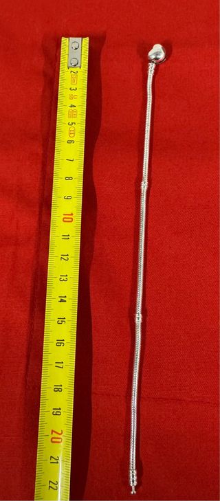 Pulsera cierre Corazón Plata 925