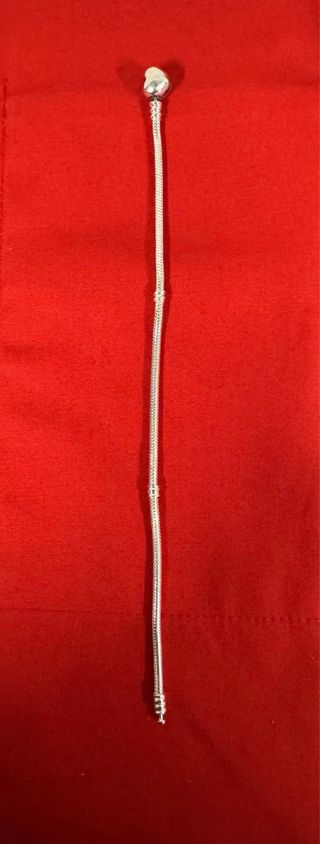 Pulsera cierre Corazón Plata 925