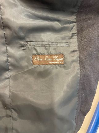 Completo Feni Uomo lana vergine blu