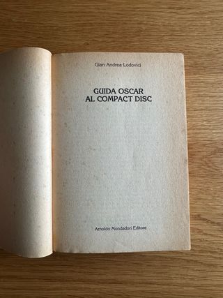 Guida Oscar Compact Disc G. A. Lodovici Mondadori