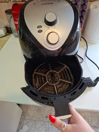 Freidora de aire Salter negra 1,5L