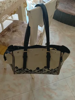 Borsa Liu Jo Beige e Nera