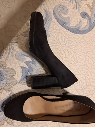 Zapatos de tacón Pasarela negros mujer