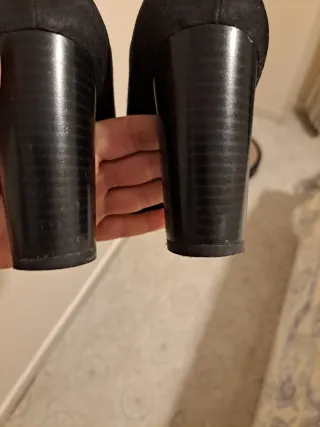 Zapatos de tacón Pasarela negros mujer