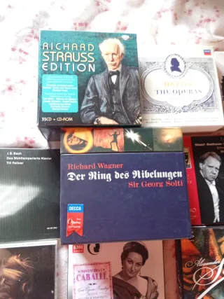 Lote de CDs de música clásica y ópera
