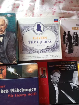 Lote de CDs de música clásica y ópera