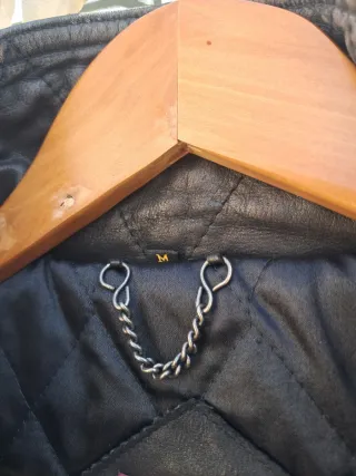 Giacca pelle Jargon uomo taglia M