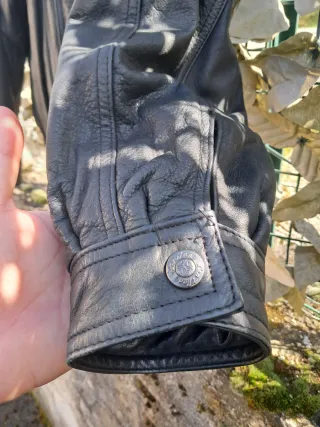 Giacca pelle Jargon uomo taglia M