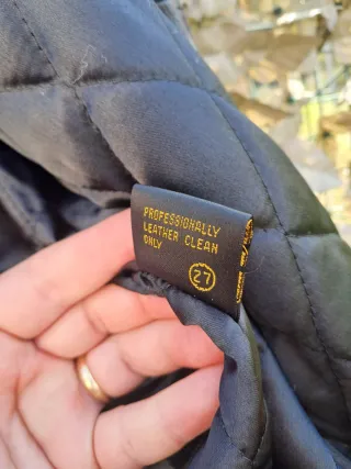 Giacca pelle Jargon uomo taglia M