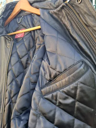Giacca pelle Jargon uomo taglia M