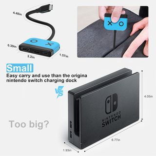 Adaptador Switch Dock HDMI USB-C