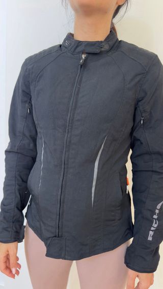Chaqueta Moto Mujer Richa Negra