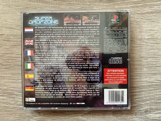 Super Dropzone PS1 PAL