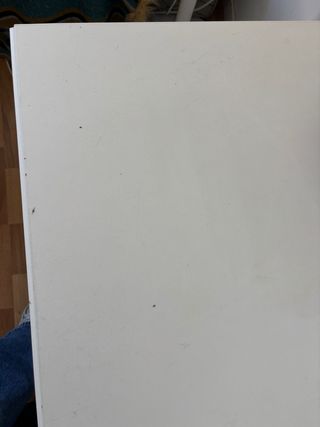 Escritorio Blanco Ikea con Estanterías