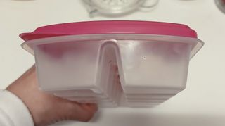 Lote de exprimidor y cubitera con tapa