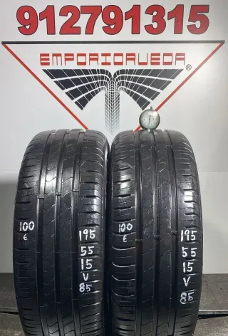 195 55 15 V KUMHO RUEDA AL 90% VIDA UTIL