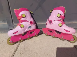 Patines Oxelo T 30-32 Rosas