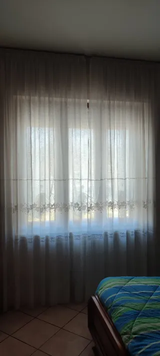 Tende trasparenti in tessuto