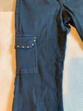 Pantalón cargo Brownie azul marino T.32