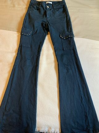 Pantalón cargo Brownie azul marino T.32