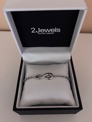 Bracciale 2 Jewels Infinito Argento