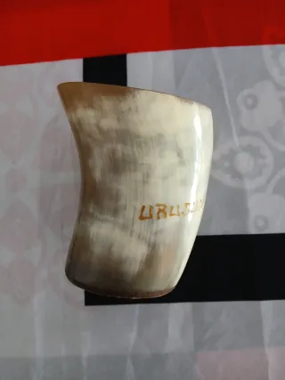 Mate de cuerno de vaca