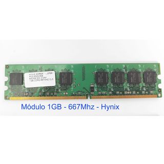 4GB RAM DDR2 (2GB+1GB+1GB) 3 módulos