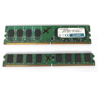 4GB RAM DDR2 (2GB+1GB+1GB) 3 módulos