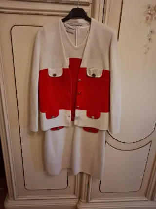 Abito Dolce & Gabbana rosso e bianco