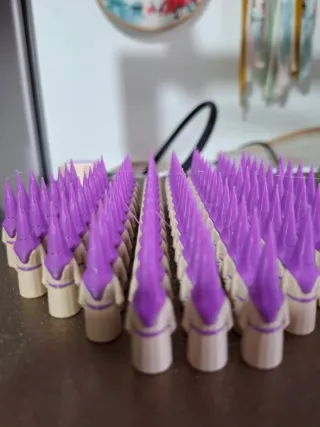 Mini Nazarenos Morados y Beige