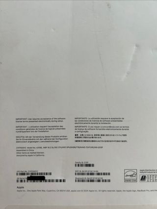 MacBook Pro 16” pantalla rota