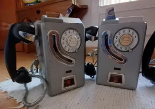 Teléfonos Antiguos de Pesetas Años 1960